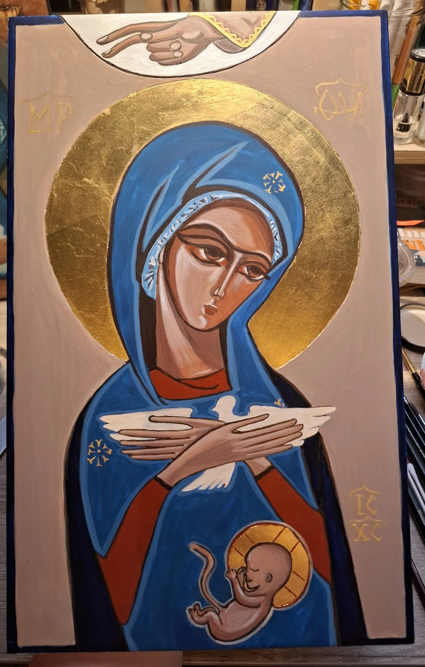 Ikona Matki Bożej Znak z Dzieciątkiem